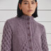 Ivo Jacket - Knitting Pattern for Women in Debbie Bliss Saphia