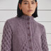 Ivo Jacket  -  Knitting Pattern for Women in Debbie Bliss Saphia