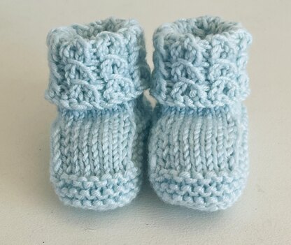 Ankle Cuff Cable Booties