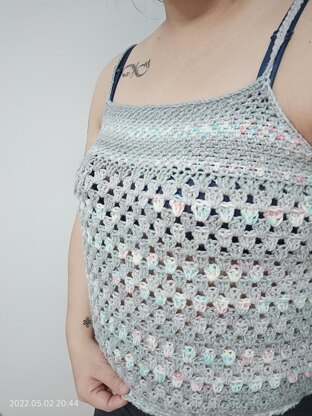 Crochet Pattern - The Granny Tank