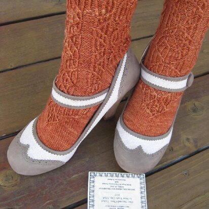 Molly Brown Socks - knitting pattern