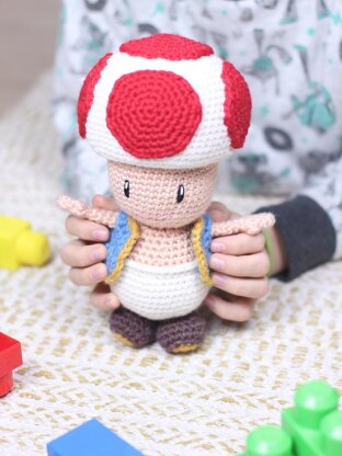 Toad Super Mario video game character - Kinopio