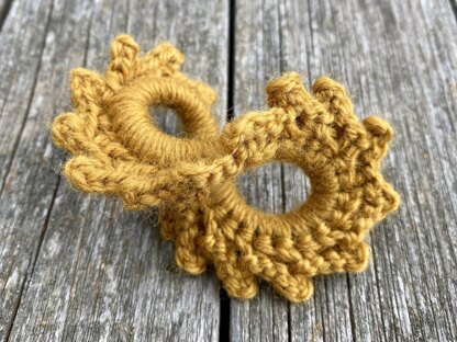 Sunflower Scrunchie