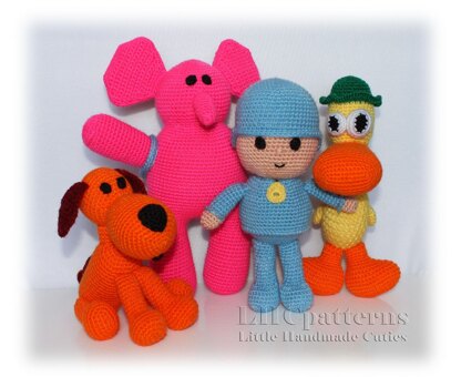 Pocoyos Friends Crochet Pattern