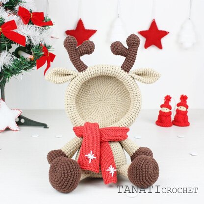 Crochet Pattern of Photo Frame DEER