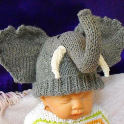 Baby Big Ears Elephant Hat