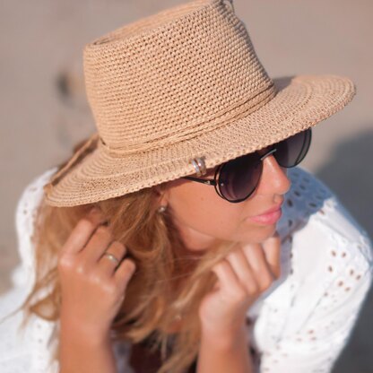 Havana raffia hat