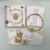 Bothy Threads Bee Embroidery Kit - 17.5cm