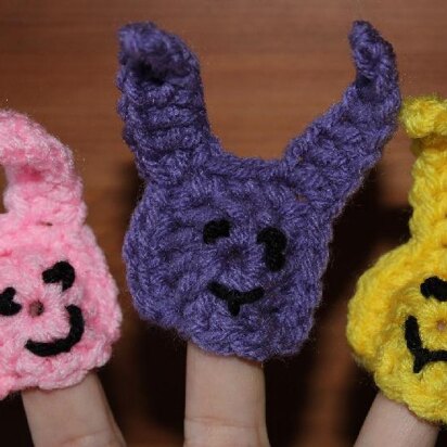 Bunny Rabbit Finger Puppets