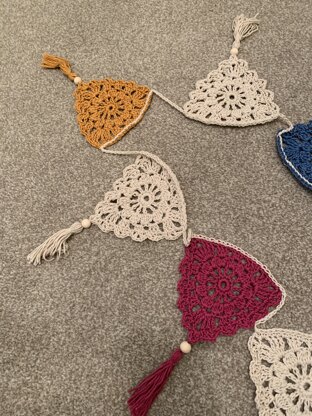 Ravelry: Boho Bunting pattern by Emma Escott