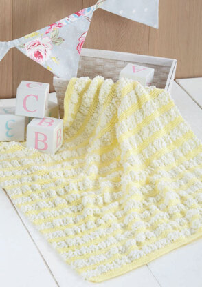 Blankets in Sirdar Snuggly Bubbly DK and Snuggly DK - 4553 - Downloadable PDF