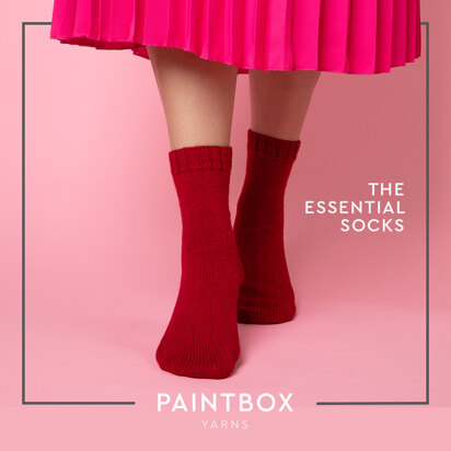 The Essential Socks - Free Knitting Pattern in Paintbox Yarns Socks - knitting pattern