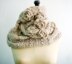 Rustic Crochet Cowl with Roses