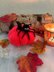 Spider Pumpkin straight needles easy knitting pattern autumn halloween home decor