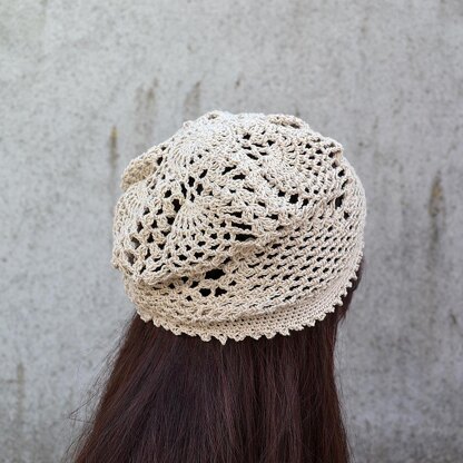 Pineapple Lacy Mandala Hat