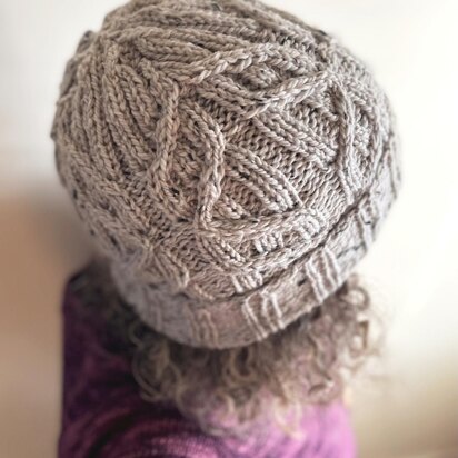 Wend and Wand Hat - knitting pattern