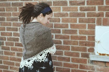 Living on a Prayer Shawl pattern by Annie Lupton