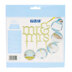 PME Cake Topper Cutter - Mr. & Mrs. Modern