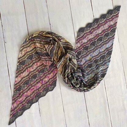 Polychromatic Shawl