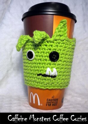 Caffeine Monsters Coffee Cozy