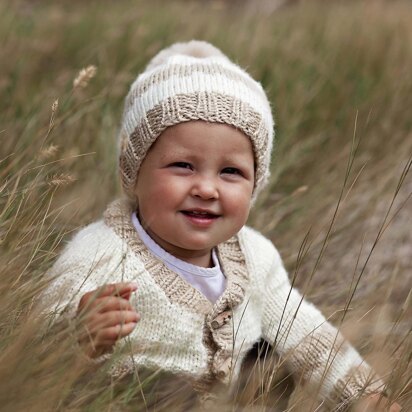 Little Timothy's Hat and Cardigan Set