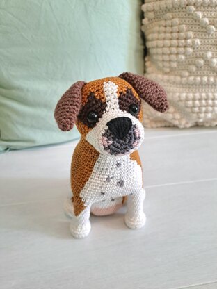 Boxer Plush Crochet Pattern