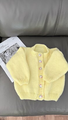 lemon cardigan