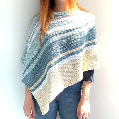 “Into the Blue” Poncho