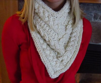 V-neck Cowl