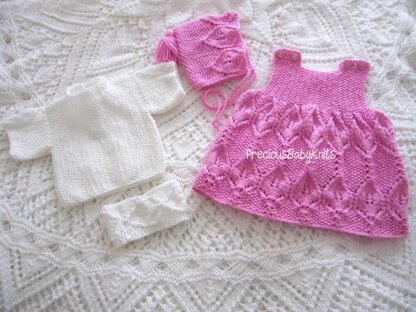 Ava Pinafore And Jumper Set