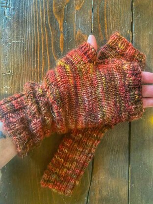 Flip Top Fingerless Gloves