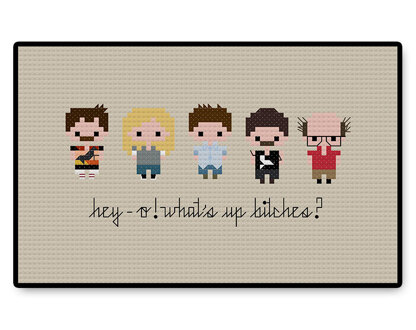 The Gang Bite Size - PDF Cross Stitch Pattern