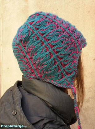 WinayWayna brioche earflap hat