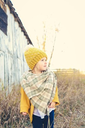 Fair Isle Pom Hat