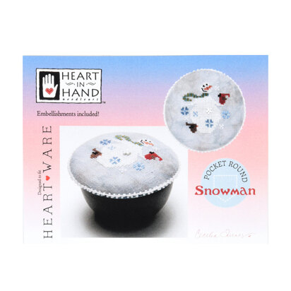 Heart in Hand Pocket Round: Snowman - HH465 -  Leaflet