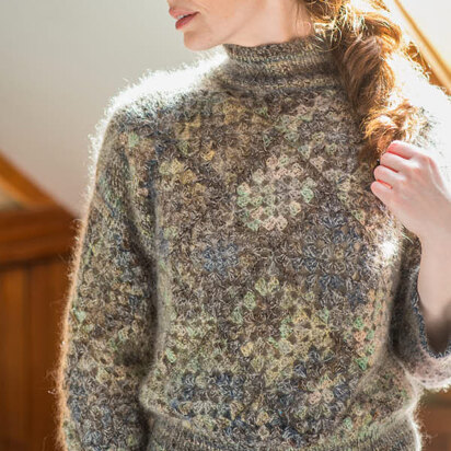 Rena Jumper in Berroco Tiramisu - Downloadable PDF