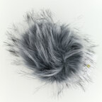 Big Bad Wool 5" Faux Fur Pom Poms - Slate (SLAT)