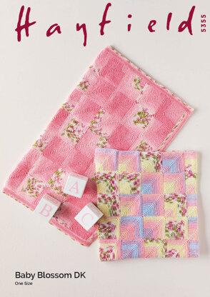 Blankets in Hayfield Baby Blossom DK - 5355 - Leaflet