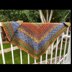 Metallic Twist Shawl