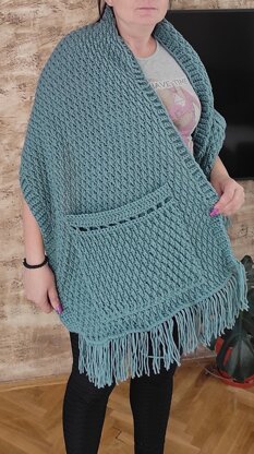 Jovana pocket shawl