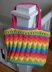 "Chasing Chevrons" Yarn & Beach Bag / Tote