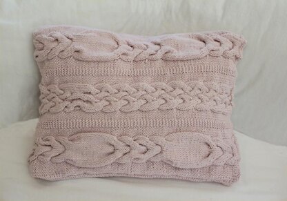 Cabled Pillow Sham