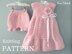 Knitting PATTERN Baptism Baby Dress Baby Bloomers