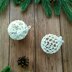 Small Christmas ball set of 2