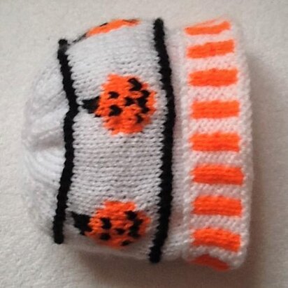 Halloween baby beanie hat