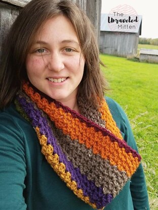 Wildwood Striped Cowl