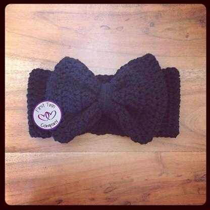 Ear Warmers with Big Bow