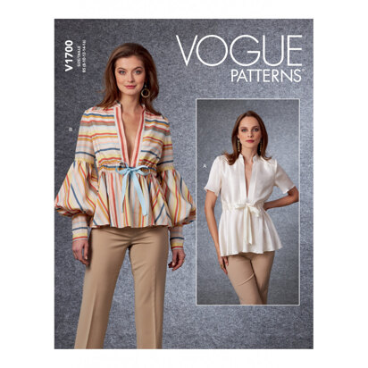 Vogue Misses' Top V1700 - Sewing Pattern
