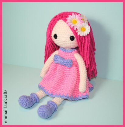 Pinky, Doll Crochet Pattern