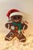 XXL Gingerbread Man with Christmas Hat (60cm/24")